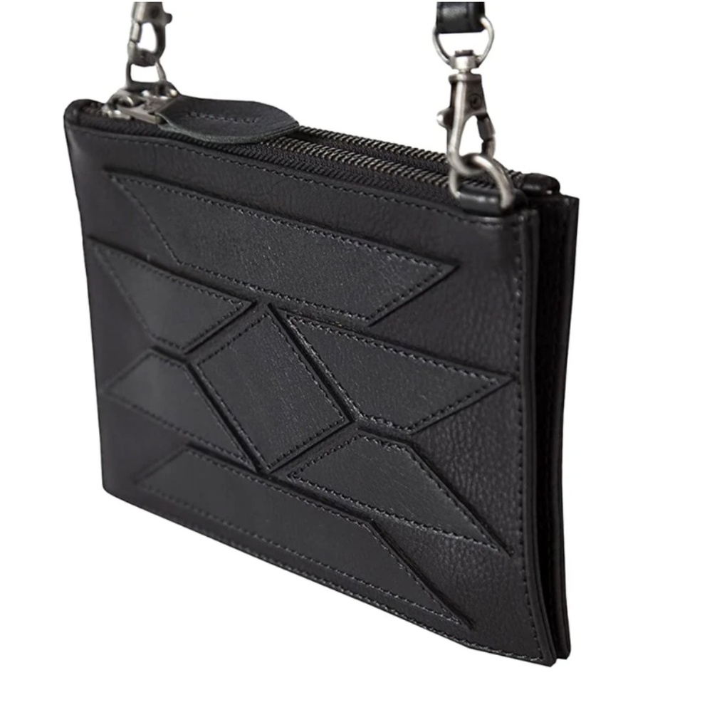 NWT - Kai Stadium Crossbody Bag - Black - by STS
